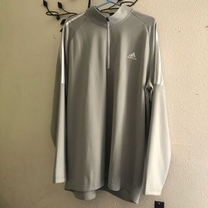Adidas Golf Men’s Shirt Long Sleeve Color Grey Size 2XL